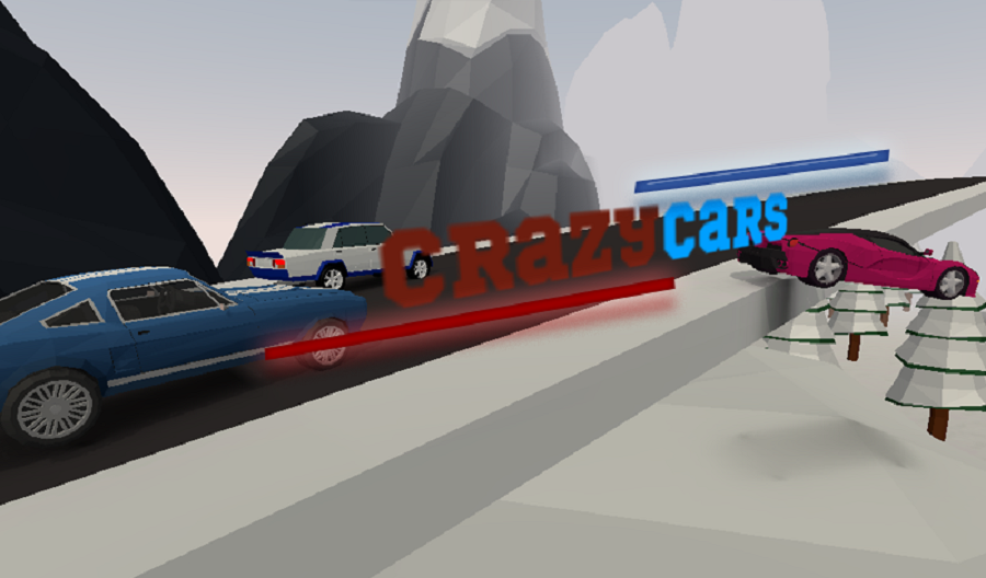 Race with No Limits in Crazy Cars II Online