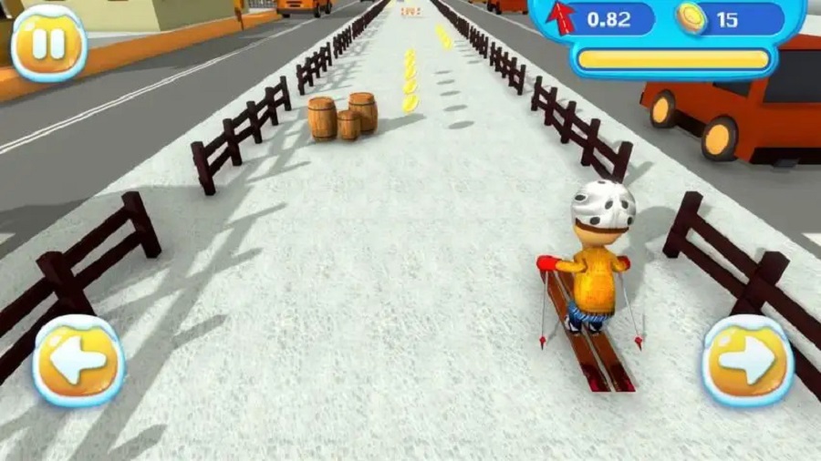 Ski Rush with 3D Racing