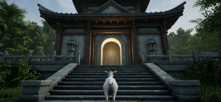 Imperial Mausoleum puzzle location in Goat Simulator 3